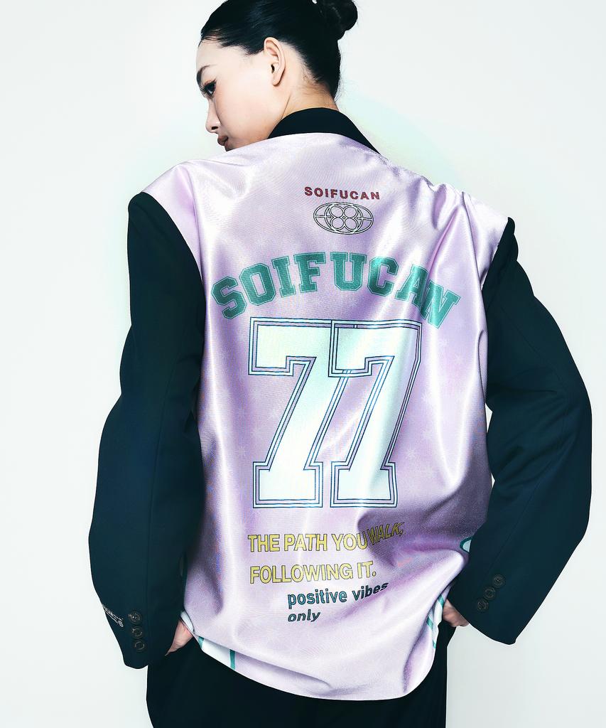 SOIFUCAN [Set-Up] Match Mix Blazer + Pants
