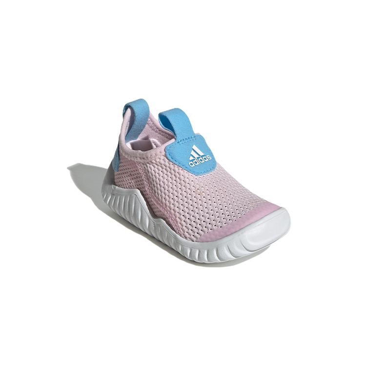 Adidas Rapidazen Fabric Comfortable Non-Slip Wear-Resistant Breathable Low-Top Running Shoes Pink Baby Sneaker GY9391