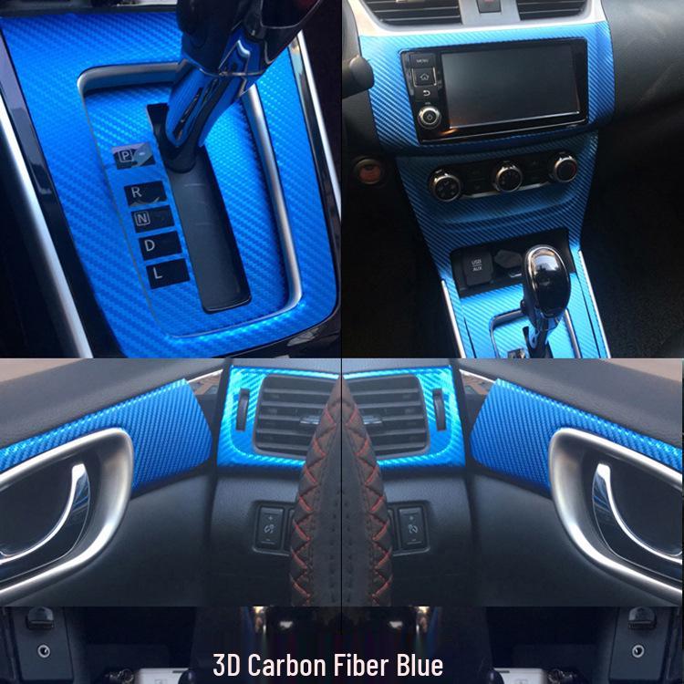 16-21 Sylphy Interior Carbon Fiber Anti-Scratch Gear Shift Stickers