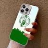 B-BostonS ЛОГОТИП C-Celtics Чехол для телефона для IPhone 16 15 14 13 12 11 17 Pro MAX Plus Pro Матовый ударопрочный чехол