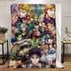 Фланелевые одеяла японского аниме «JoJo Bizarre Adventure» с принтом для детей и взрослых, одеяло, диван, путешествие, одеяло для студентов-подростков
