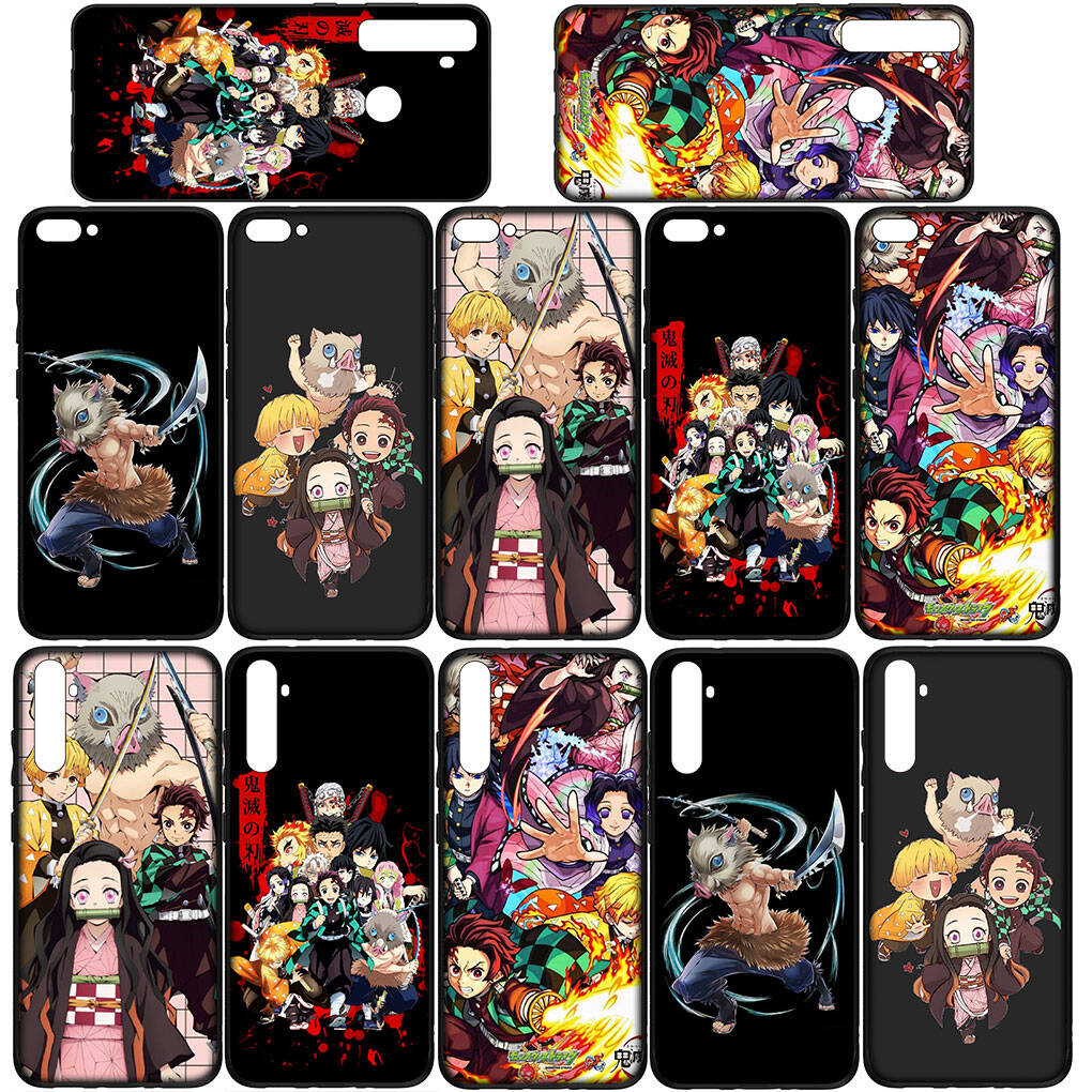 Чехол для iPhone 17 16 15 Xiaomi Poco Redmi Note 14 13 12 11 Pro Max Samsung Galaxy S25 S24 OPPO Huawei Клинок, рассекающий демонов Аниме Нэдзуко Тандзиро Чехол для телефона