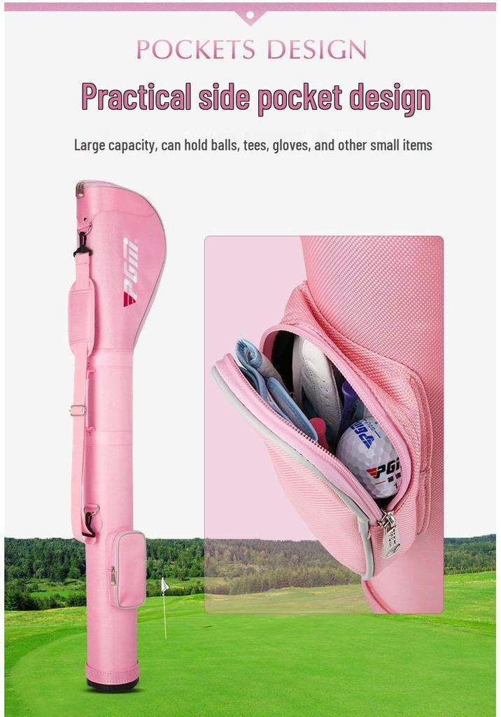 PGM Women's Golf Bag for 6-7 Clubs – Lightweight and Easy to Carry