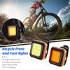 Bicycle Light Bike LED Front Rear Light Type-C Charging MTB Road Bike Highlight Lamp 3 Light Modes Adjustable Cycling Light Lamp