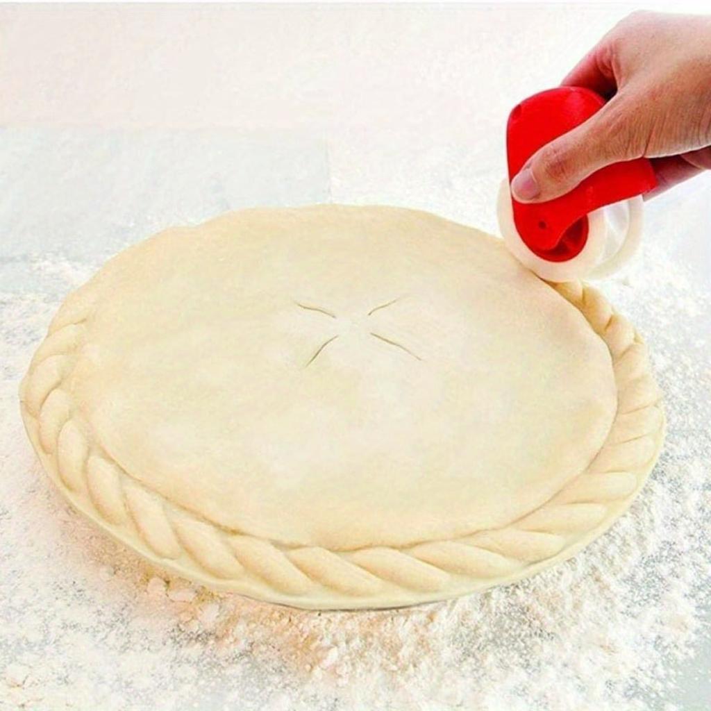 1 шт. инструмент для выпечки, ролик для нарезки лапши, аксессуары для кухонного комбайна для легкого украшения пирогов, раскатывания и нарезки.