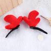 Snowflake Christmas Hat Hairpin Korean Style Headwear Kids Hair Accessories Christmas Hair Clip
