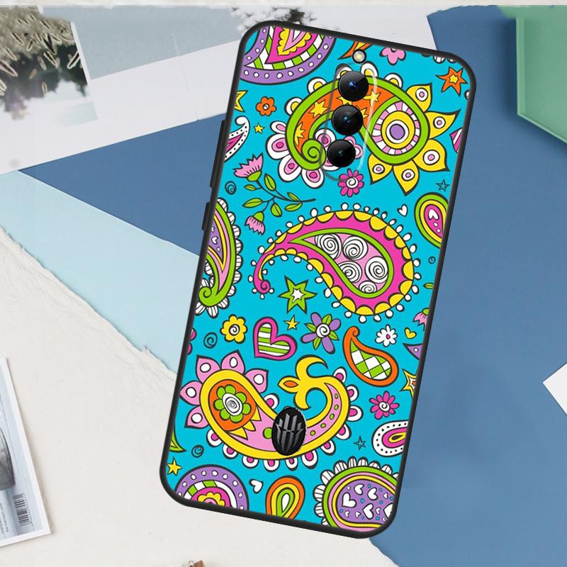 Чехол с узором пейсли для ZTE Nubia Red Magic 9 10 11 8 8S 9S 10S Pro Plus 6 7 6S 7S Pro 5G 6R 10 Air