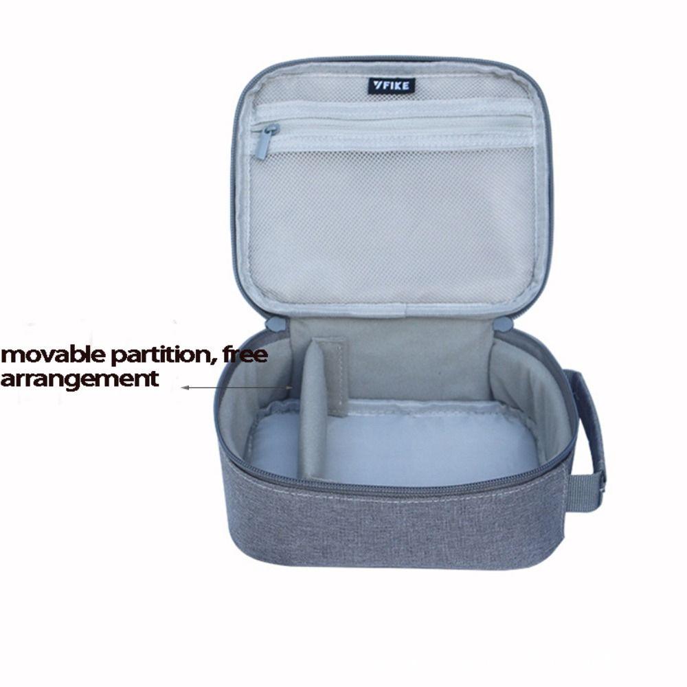 Portable Protective Case with Mesh Bag Host Organizer for Mac Mini M4/M4 Pro 2024 Computer