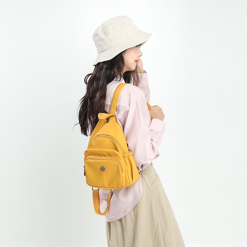 Multi-back Chest Bag Women's Multi-functional Backpack Lightweight Shoulder Bag