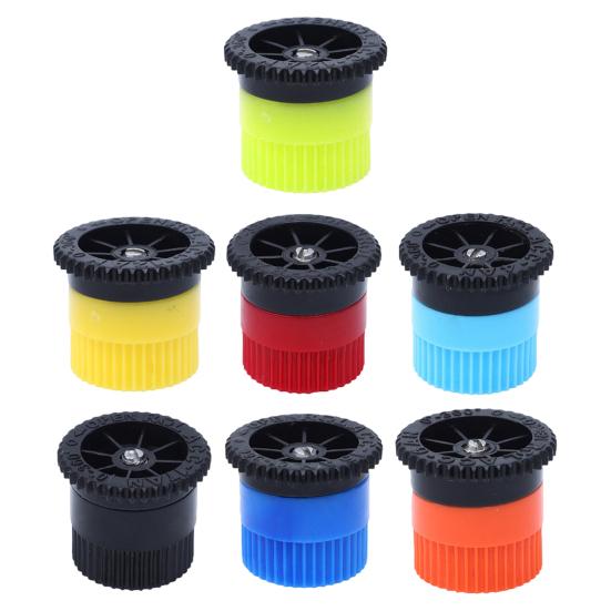 6 шт. Насадки с переменным углом дуги Головки дождевателей с регулируемым радиусом Выдвижная насадка дождевателя Регулируемый угол 0-360 градусов Полный круг