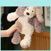 Adorable 30cm Cream Plush Dog Doll With Cute Outfits Perfect For Kids Gifts