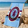 Aston Football Club Printed Microfiber Beach Towel, Soft And Absorbent, Quick-Dry, Ideal for Summer Travel, Beach Essential, Swimming Pool