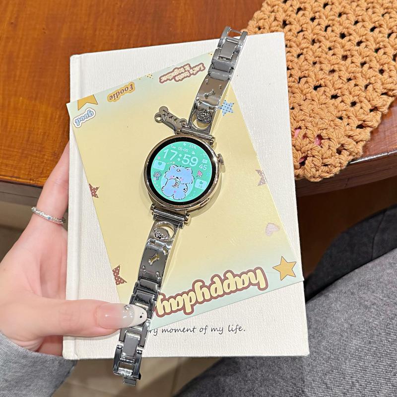 Совместимый стальной ремешок для Apple iWatch 11-го поколения, Huawei GT6, Xiaomi 9 Pro и Fit4