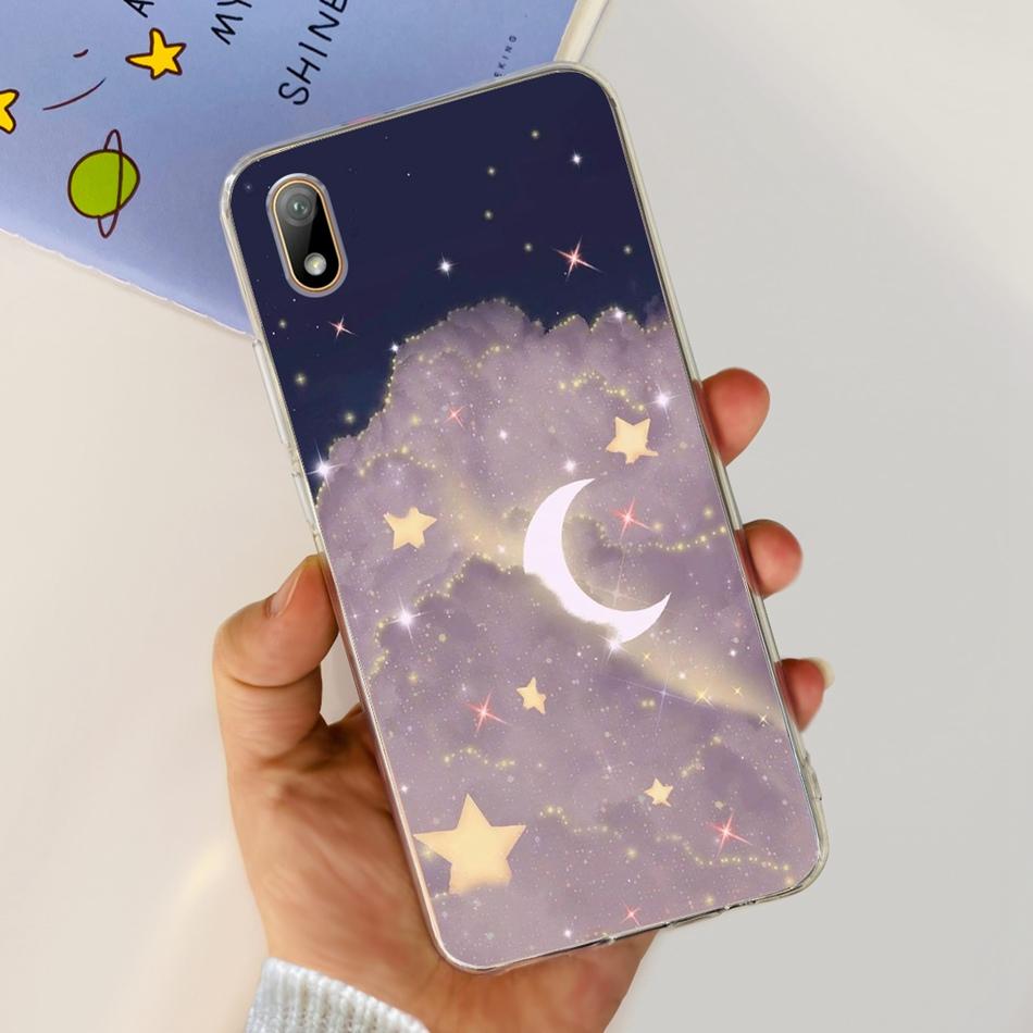 For Huawei Y5 2019 Phone Case Huawei Y5 (2019) AMN-LX9 LX1 LX2 LX3 Fashion Painted Soft Silicone TPU Slim Back Cover