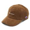 Cap Corduroy Deep Large Hat [Champion] 58-60cm Women's Men's (Camel)