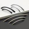 Modern Minimalist Cabinet Pulls Cupboard Door Handle Zinc Alloy Closet Drawer Knobs Kitchen Furniture Handle Decoration Hardware