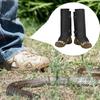 Adjustable Snake Proof Leg Guards Waterproof Breathable Anti Snake Bite Gaiters Chaps For Hiking Camping Outdoor Protection