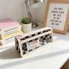 Korean Style Leather Pen Bag For Teens And Girls Durable And Compact For Office Use