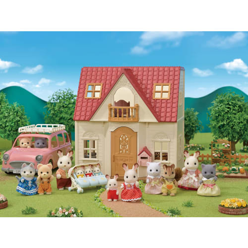 Дом Sylvanian Families [First Sylvanian Families] DH-08 ST Mark Сертификация для детей от 3 лет и старше Игрушечный кукольный домик Sylvanian Families EPOCH