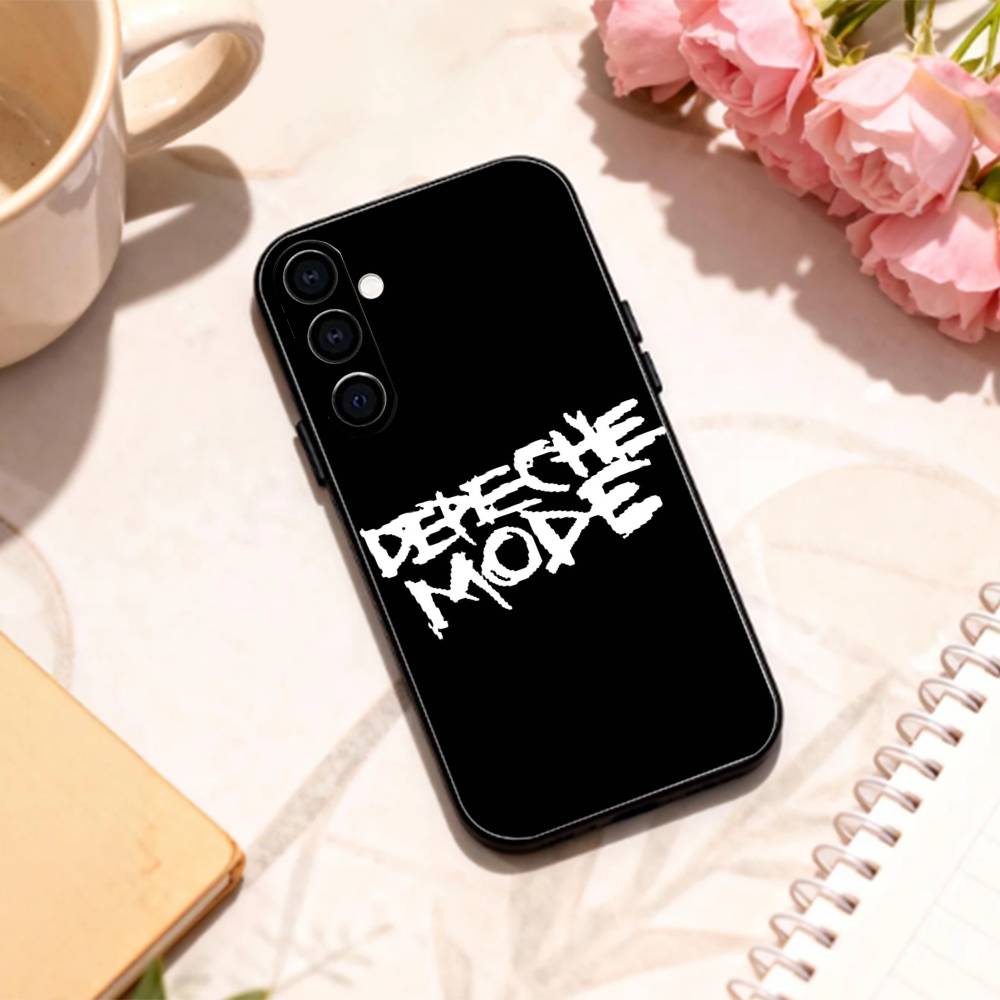 B-Band Depeches M-Modes Чехол для телефона для Samsung Galaxy A73,A72,A71,A70,A53,A52,A51,Другие Мягкий черный корпус