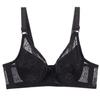 Lace Thin Women's Bra, No Padding, Supportive for Large Breasts, Steel Ring, Large Cup Sizes