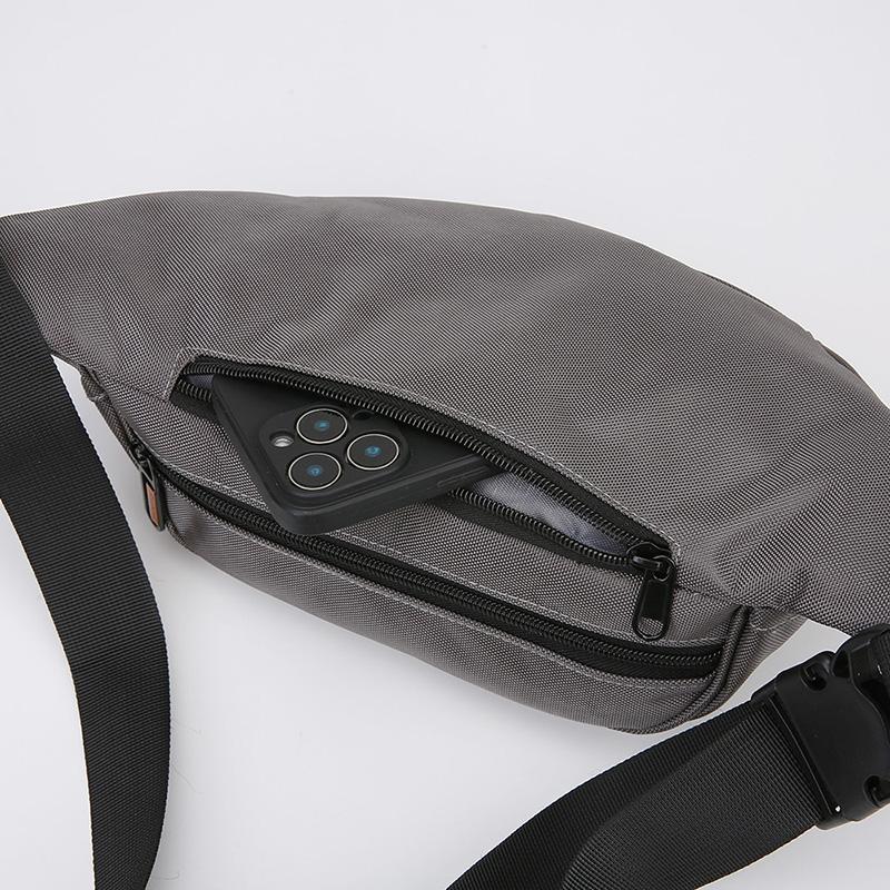 Men's Ultra Thin Lightweight Anti-Theft Sports Waist Bag for Outdoor Running Travel Essential Compact Mobile Waist Pack