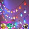 Bubble Ball LED String Lights Crystal Ball & Small Round Ball Garland Outdoor Lamp Wedding Fairy Lights Christmas Ramadan Decoration 2026