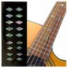 Jockomo Traditional Diamond (Avalon Mix) Position Mark Inlay Stickers for Guitar, Bass, and Ukulele