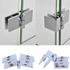 Hardware 90/180 Degree Double-Sided Hinges Thickened Free-Open Glass Hinges