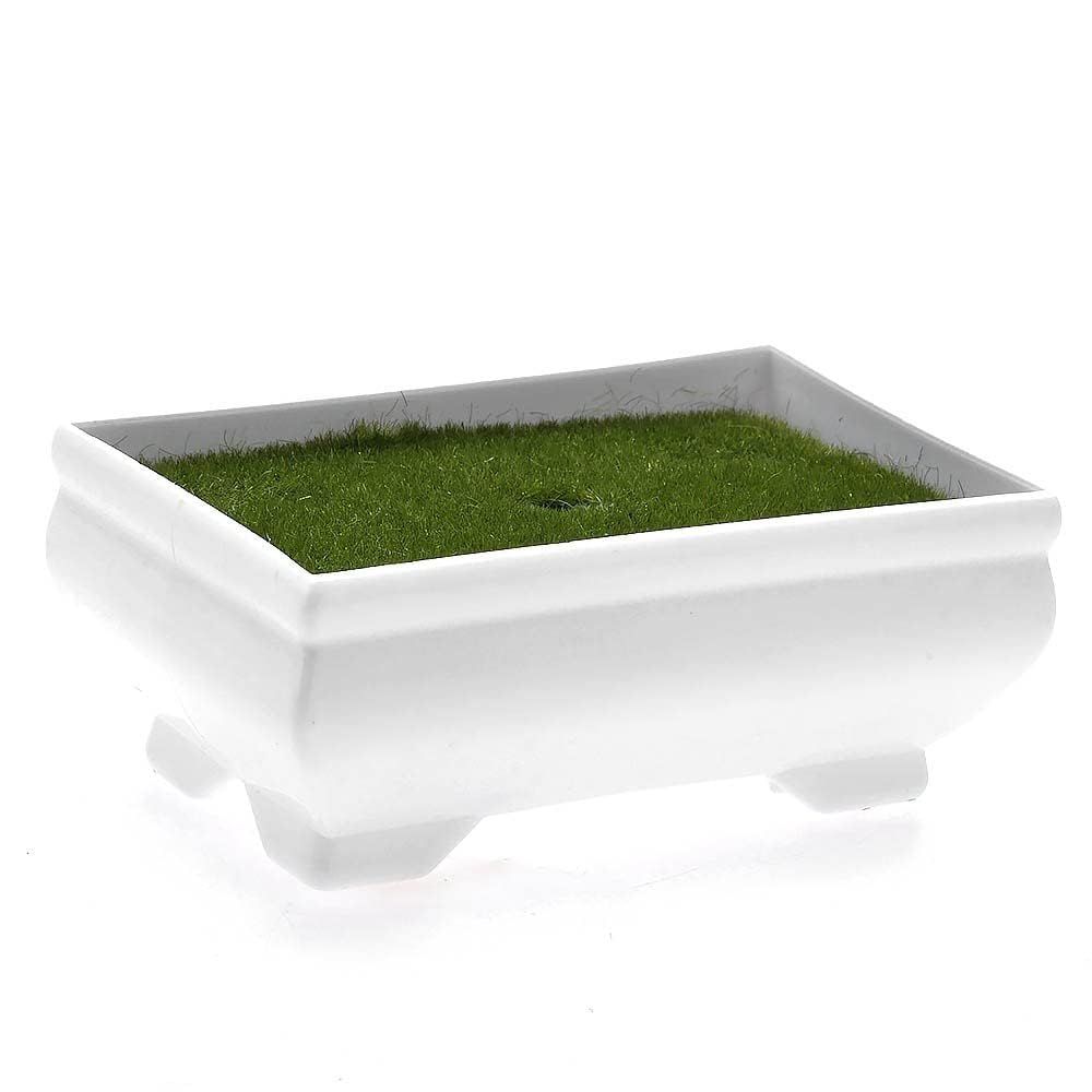 1 шт. Искусственный маленький цветок бонсай с дизайнерским горшком | Реалистичный вид — не требует ухода | Цветочный горшок для домашнего декора Последние