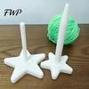 Yarn Winder for Knitters 3D Printed Spinner Smooth Rotating Holder Cute Crochet Tensioner Star Tangle-Free Crocheting Knitting Lovers Flow Tool