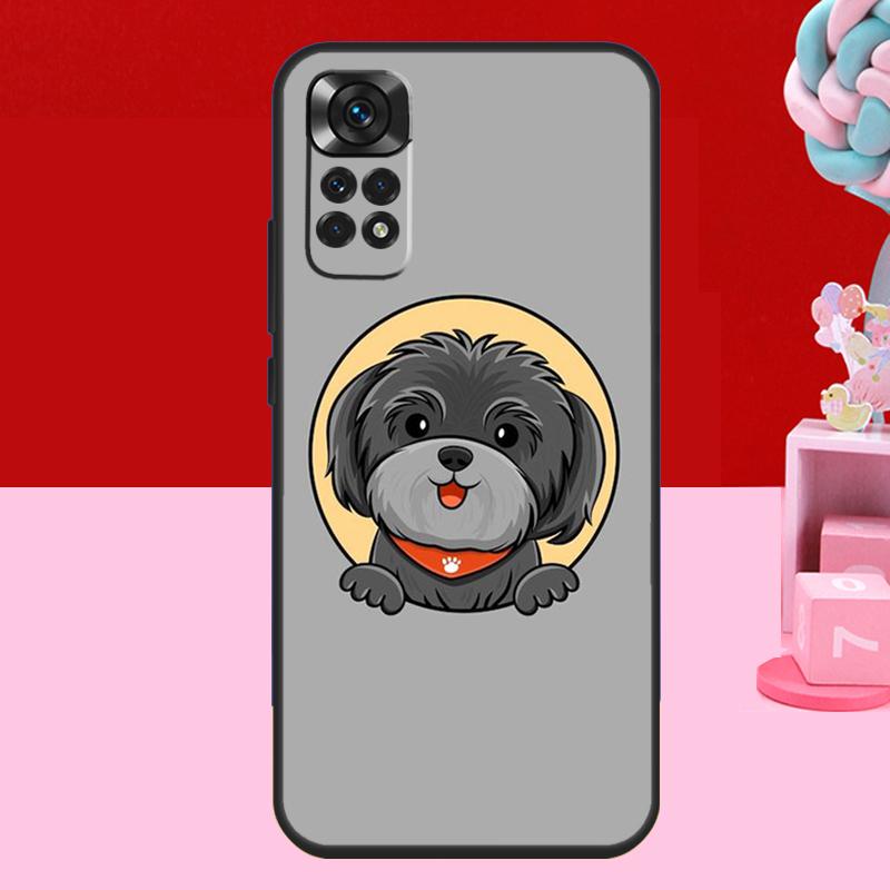 Мультяшный чехол для собаки Ши-тцу для Xiaomi Redmi Note 13 12 11 10 14 15 Pro Plus Redmi 15 C 14C 10C 12C 13C Мягкая крышка