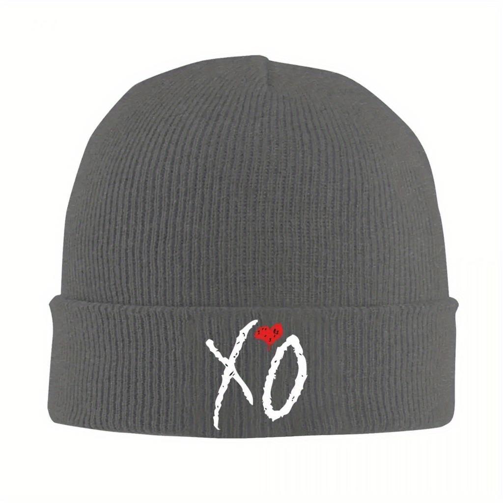 THE WEEKND Музыкальный Тур XO Вязаная Шапка Женская Унисекс Бини Осенняя Зимняя Шапка Теплая Шапка-Дыня