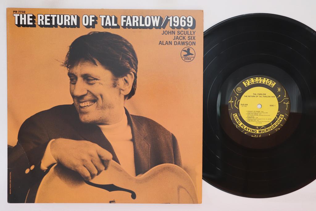 LP Record FARLOW - Return Of Tal Farlow / 1969 OJC356 ORIGINAL JAZZ C 1989 US Jazz Used