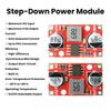 5PCS DC-DC Step Down Power Module 7-31V to 5V/12V 3.5A High Efficiency Converter with Short Circuit Protection