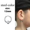 1 Piece Punk Stainless Steel Drop Dangle Earrings For Men/Women New Style Hip Hop Gothic Ear Buckle Jewelry Best Gifts