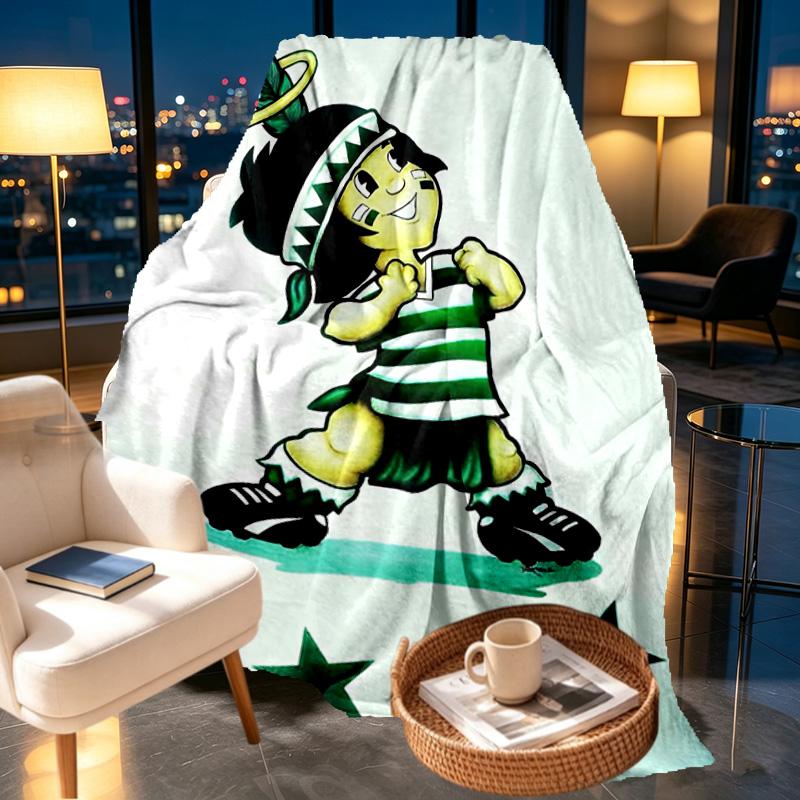 Club Santos Laguna Print Blanket - Soft & Comfortable, for Bedroom, Travel, Sofa, Home Decoration - Birthday Christmas Gift for Friend