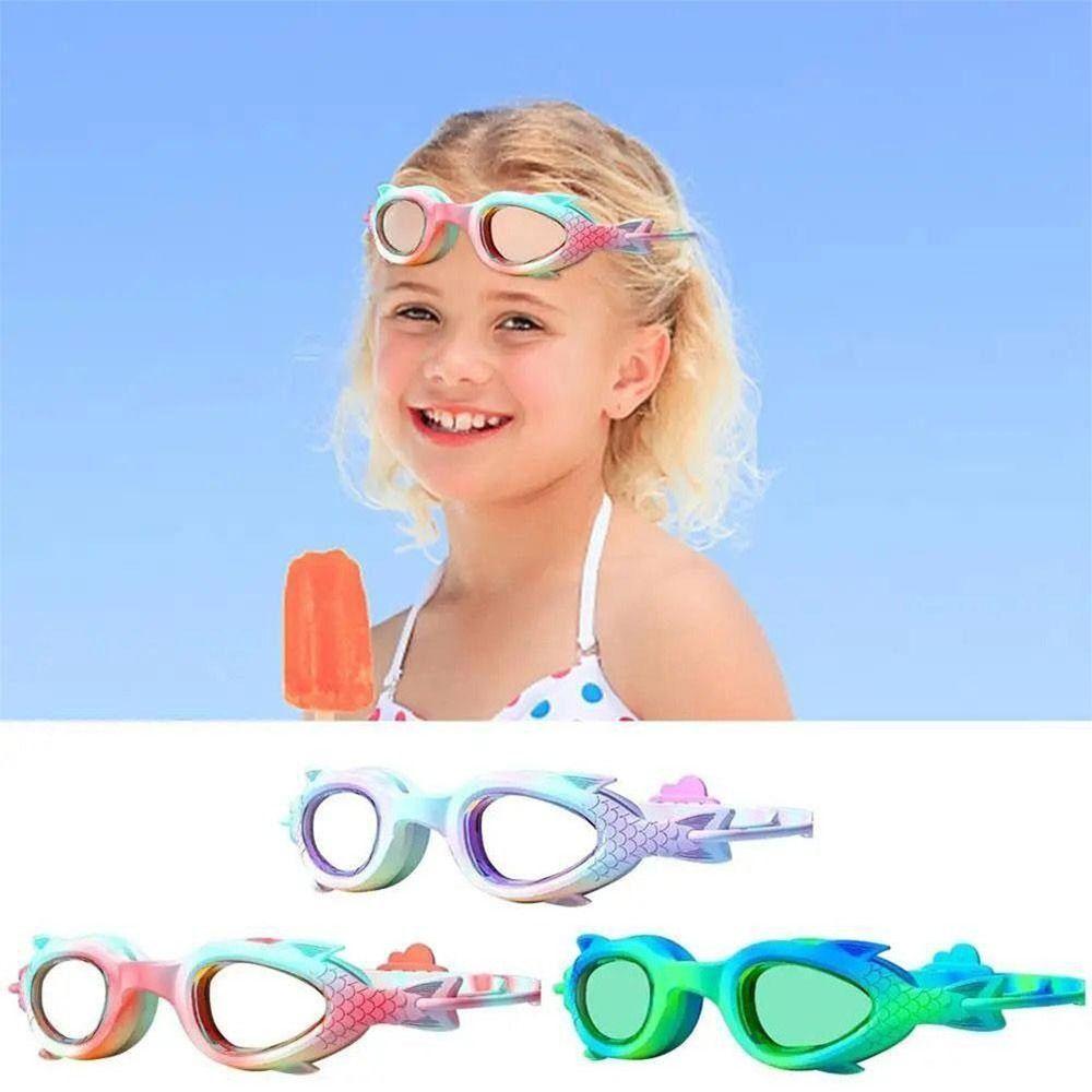 HD Summer Kids Swimming Goggles Anti Fog Eyeglasses Creative Children's Goggles
