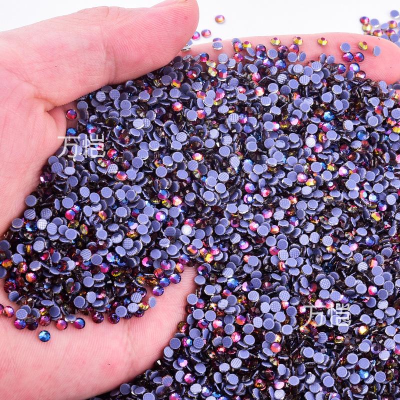 Blue Series Glass Hot Drill, Hot Melt Adhesive Стразы Diy Аксессуары для одежды Декоративные Красота Креативные Аксессуары