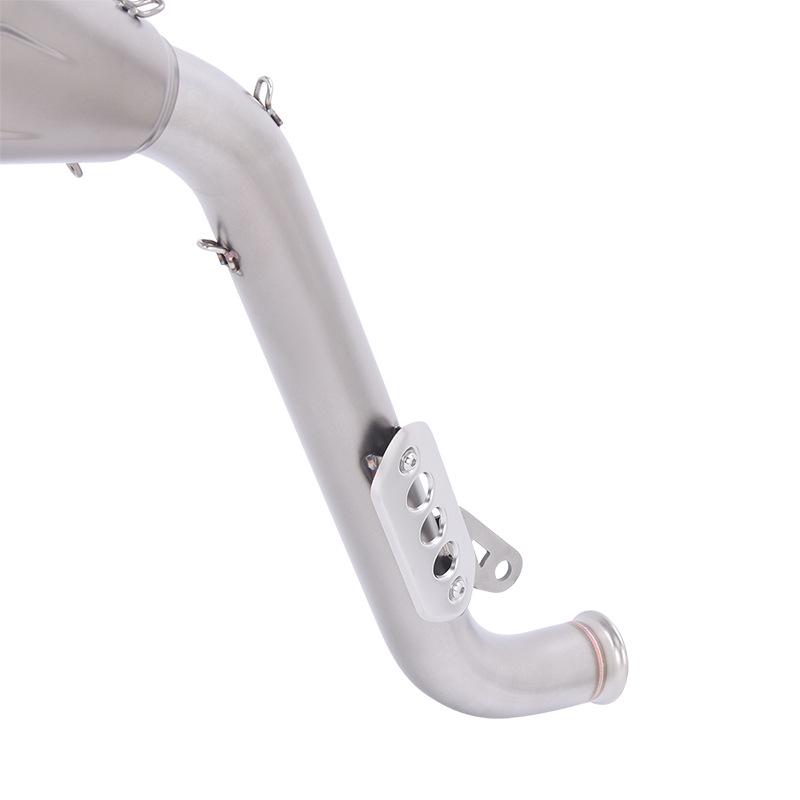 Выхлопная труба ZONTES Shengshi Adventure 703F Fire Torch для мотоциклов 2024-2026 годов