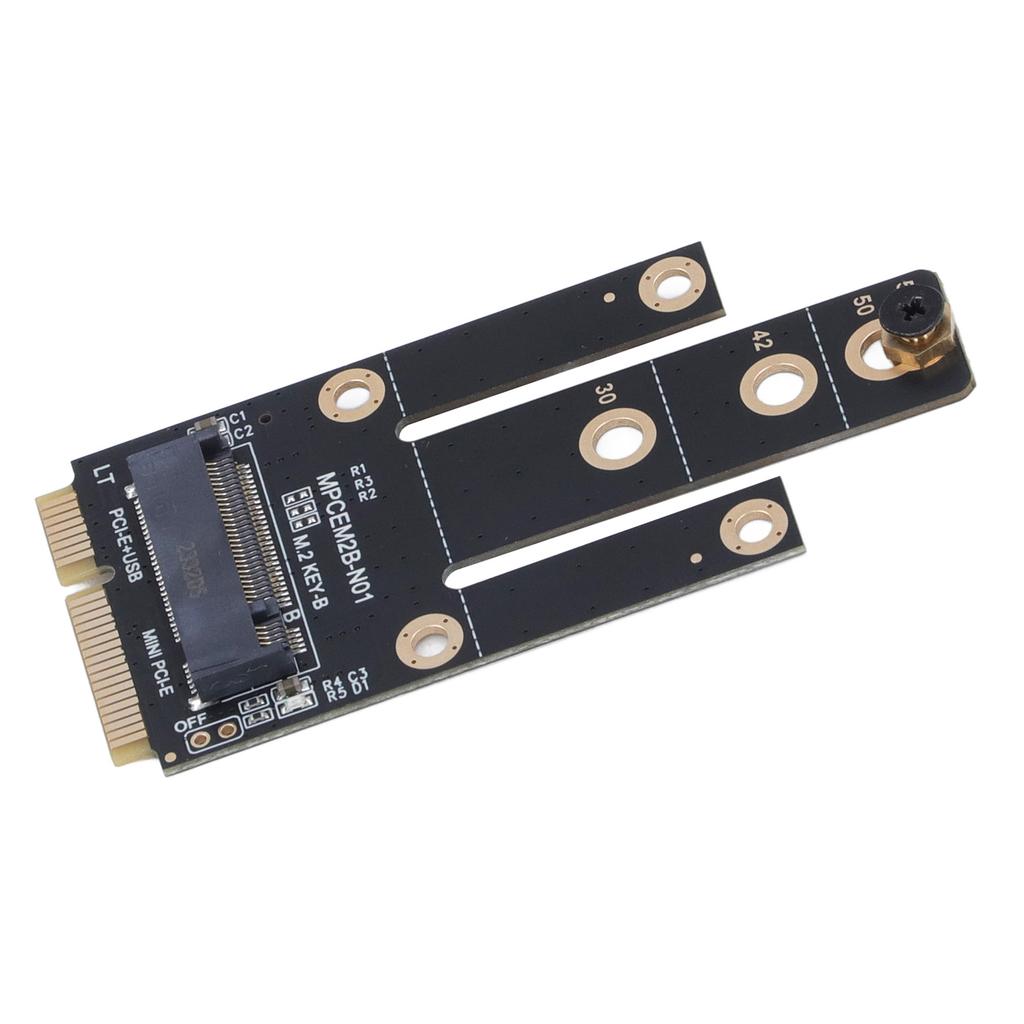 Mini PCIe To M.2 NGFF Adapter PCB Mini PCI Express To M.2 KEY B Converter with for NANO SIM Card