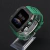 Роскошный чехол из углеродного волокна для Apple Watch S10 42 мм 46 мм Безель Резиновый ремешок Комплект для модификации Iwatch Series 10 46 мм 42 мм