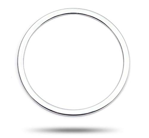 NEW ATEN ZA/AXE LA/CX-3/CX-5 Steering Wheel Ring Garnish Polished Silver