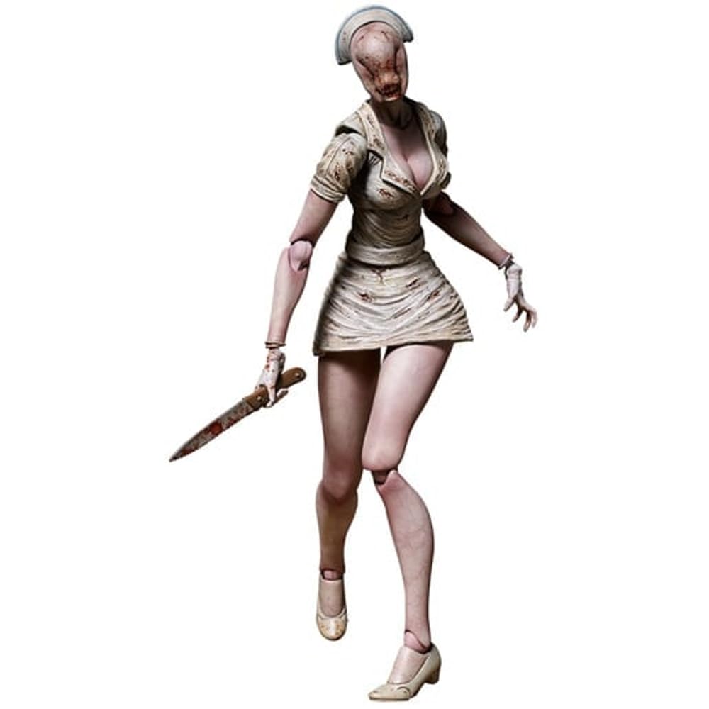 Figma Silent Hill 2 Bubble Head Nurse Painted Movable Figure Non-scale ABS&ATBC-PVC