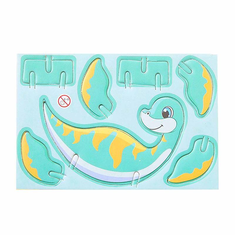 30 шт. Мини-мультяшные животные, бумажные пазлы своими руками, игрушки для детей, сувениры на день рождения, награды для детского сада, наполнитель для пиньяты