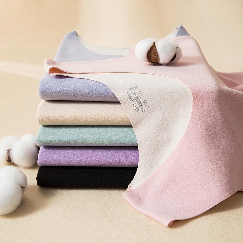 Мужской и женский двухцветный двусторонний бархатный бесшовный корректирующий жилет с отшлифованным низом.