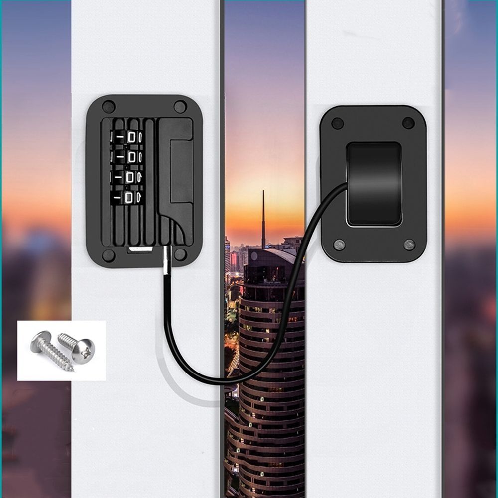 Self-adhesive Drawer Cabinet Lock Creative Refrigerator Lock Password Baby Safety Lock Office