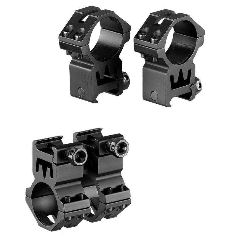 Кольца для охотничьего крепления, диаметр 25,4 мм/30 мм, двойные кольца, рейка, высококачественное крепление