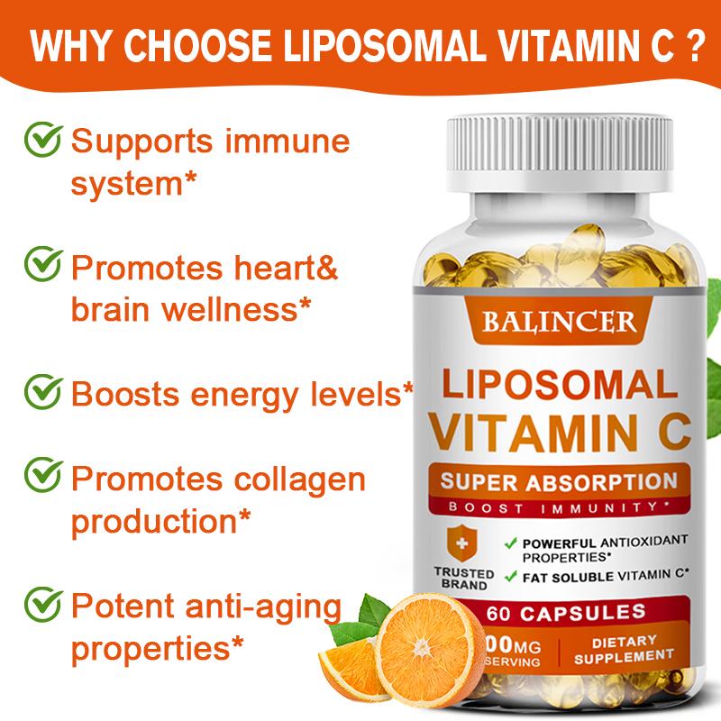 Zinc, Vitamin C, 1500mg, 120 Capsules, Dietary Supplement
