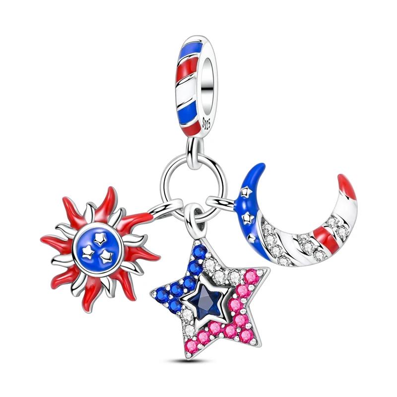 New In Copper Trinket Butterfly Charms Beads Jewellery Fit Original Bracelet Diy For Woman Jewelry Gift